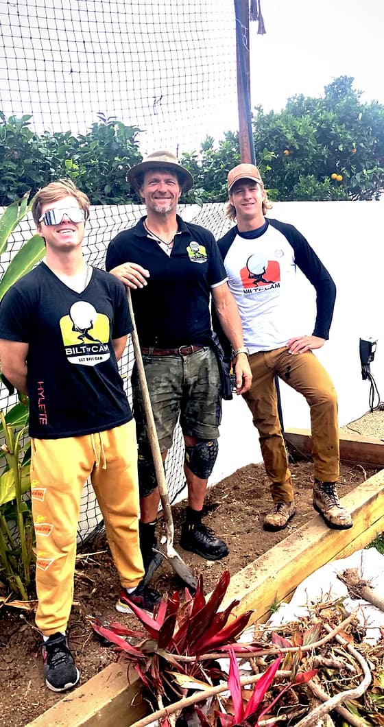 Cam and his team installing pool fences
