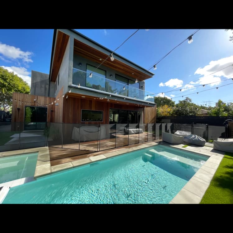 Custom Pool Fence Design